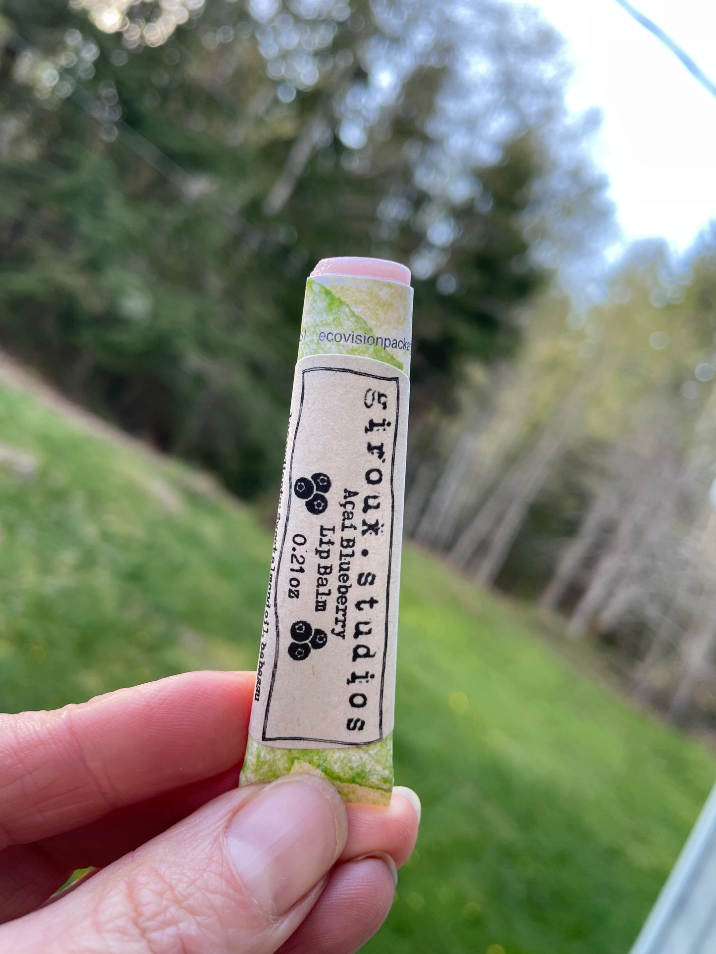 Lip Balm in compostable tubes