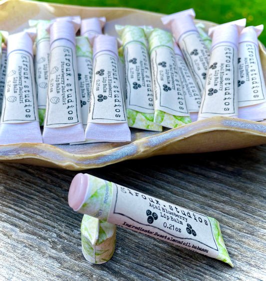 Lip Balm in compostable tubes