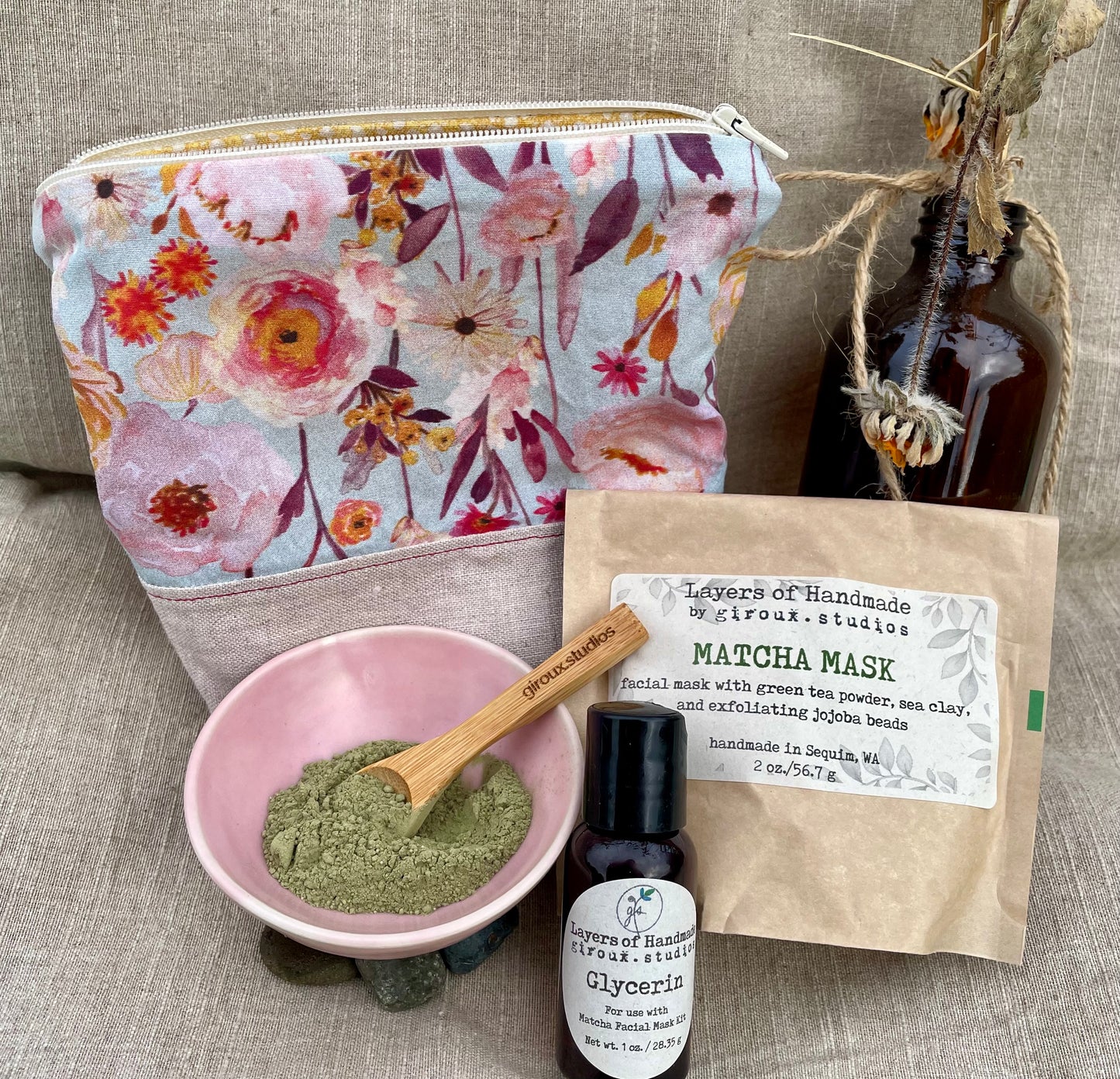 Matcha Facial Mask Kit