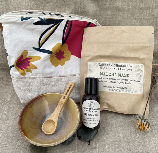 Matcha Facial Mask Kit